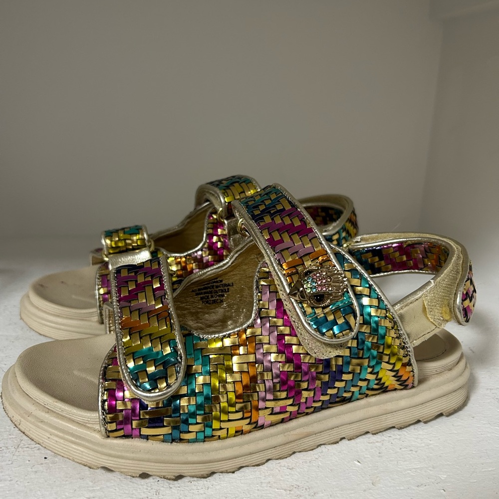 Kurt Geiger Multicolor Woven Kids Sandals
